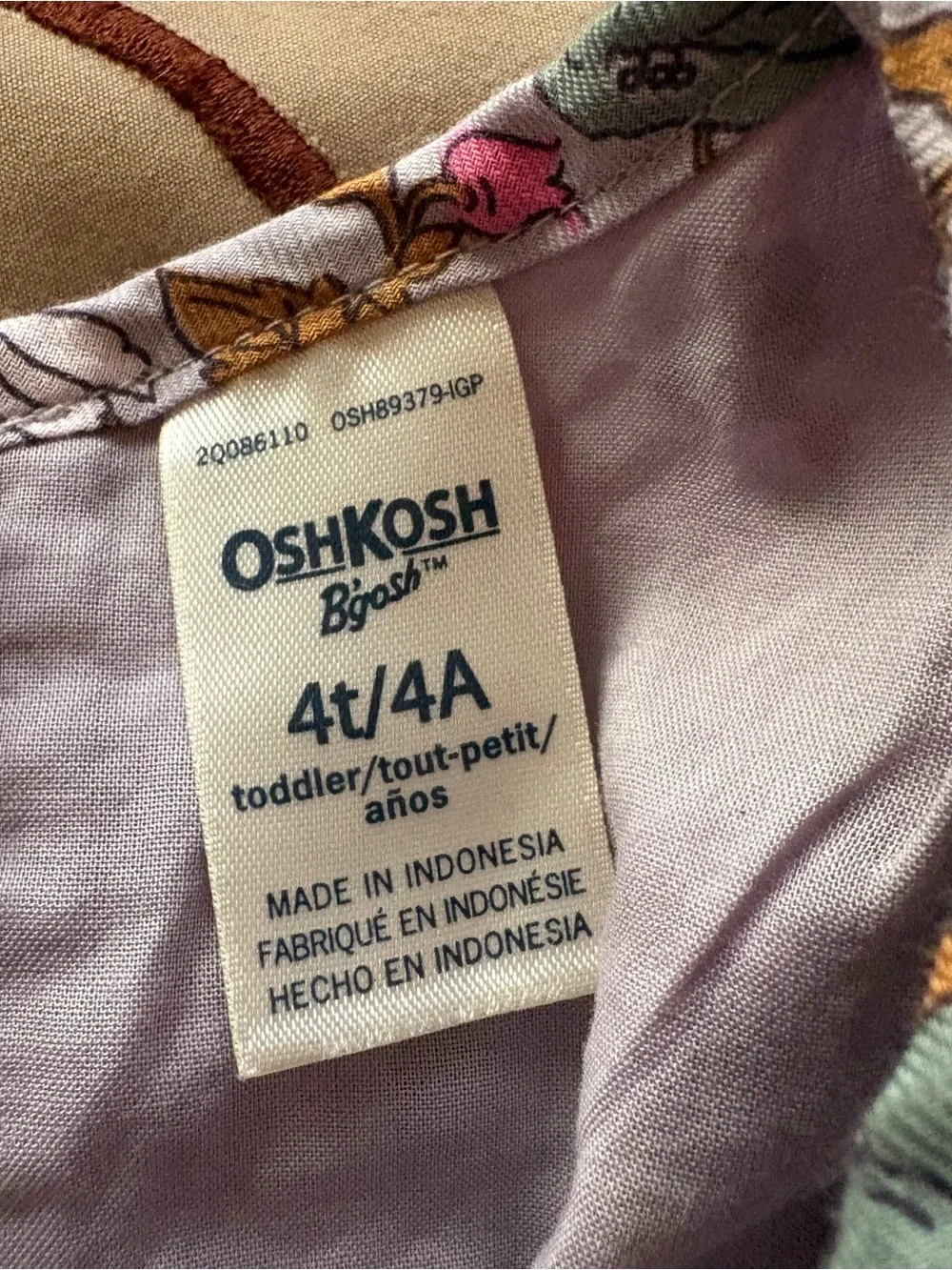 OshKosh Bgosh soft floral